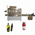 PLC Control PET-flaskan fyllning och kapning maskin för tomatpasta / varm sås