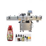 Round Products Packaging And Labelling Machine, PLC Control Adhesive Labelling Machine