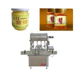 Pekskärm honung fyllning maskin för glas flaskasås / frukt sylt