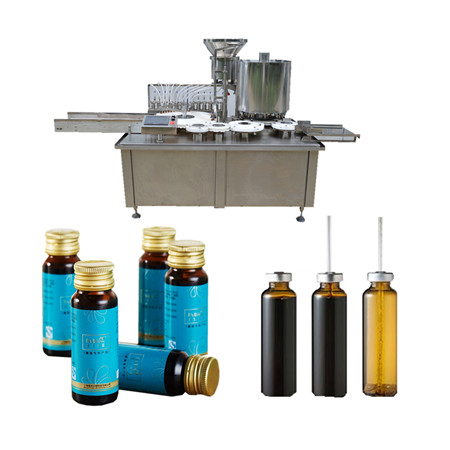 KA FÖRPACKNING Högprecisionsglasflaska Lavendel Essential Oil Small Liquid Filling Machine