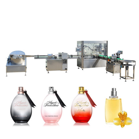 Shanghai fabrik CE-certifiering automatisk eterisk olja flaska fyllningsmaskin tillverkare