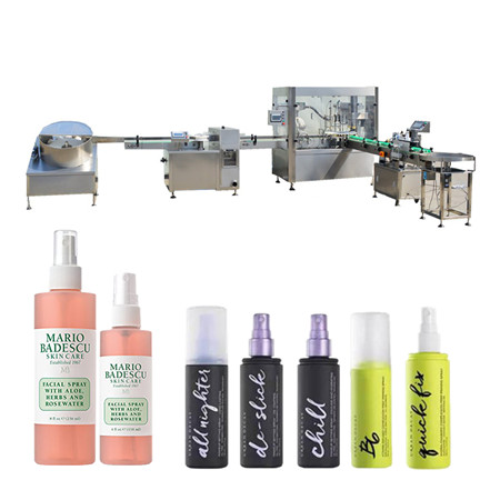 automatiska parfympåfyllningsmaskiner 20ml etiketteringsmaskiner för fyllning av glasflaskor