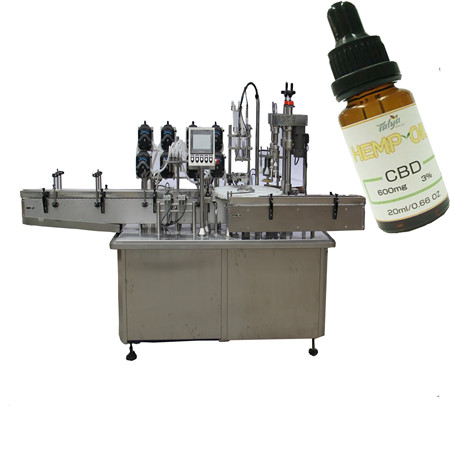 Halvautomatisk viskös vätskepåfyllningsmaskin för injektionsflaska