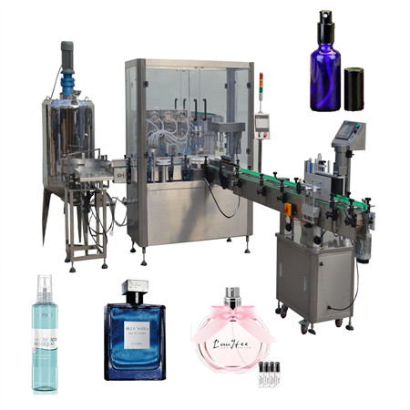 4000BPH små flaskvatten produktionslinje, automatisk vattenapparat utrustning maskin