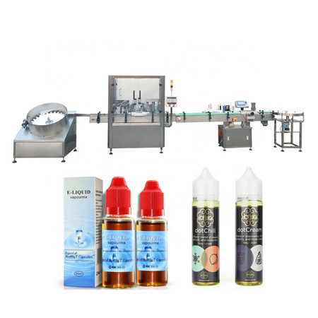 Ekonomisk liten volym magnetväxelpump vätskepåfyllningsmaskin för Juice Oil E Liquid 2-100Ml