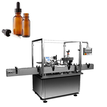 LM-YX2 automatisk fyllning av flaskor, glasflaska 250 ml påfyllning och kapslingsmaskin