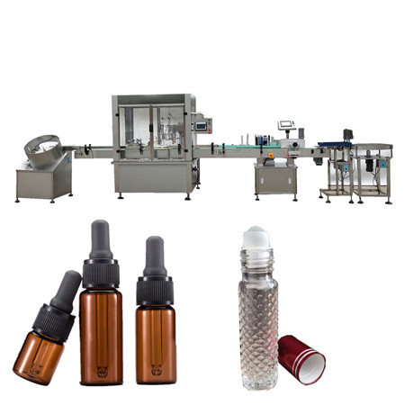 YB-YX2 15 ml CBD e-Liquid Tinctures dropper-flaskan fyllningsmaskin 10 ml 30 ml boston flaskan fyllning kapning maskin