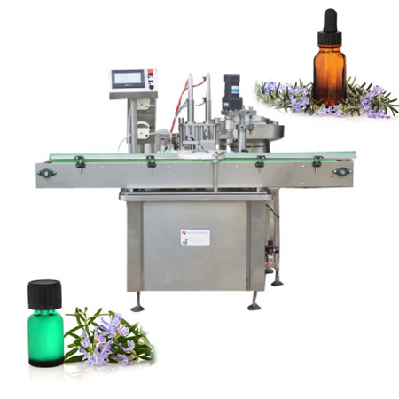 G1WY 10-100 ml Små skala halvautomatisk enda vätskepåfyllningsmaskin Pneumatisk 10 ml parfymflaska