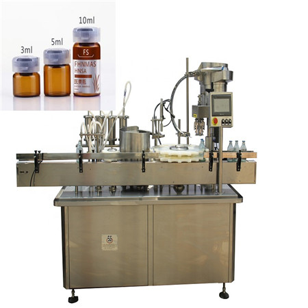 Monoblock fyllningsmaskin Automatic Rinsing fyllnings- och kapslingsmaskiner för parfymsprayfyllningslinje