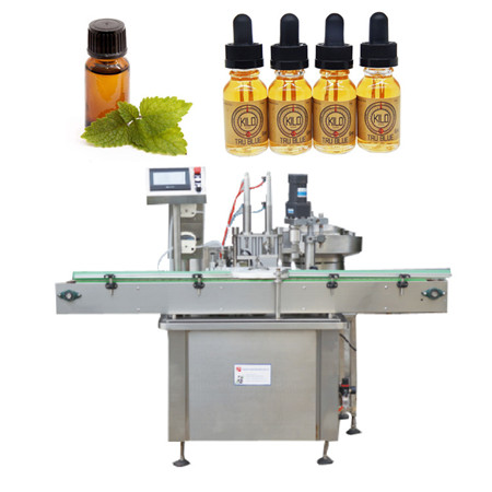 Tillverkare av automatisk påfyllningsmaskin för flaskor, påfyllningsmaskin för 4 munstycken