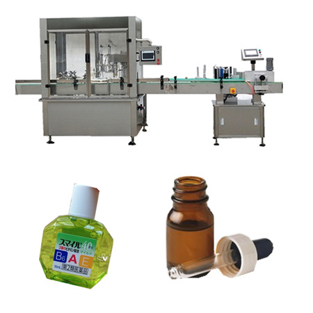 Automatisk kosmetisk påfyllningsmaskin med injektionspåfyllningsmaskin 30 ml påfyllningsmaskin med 50 ml flytande fyllmedel