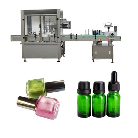 Roterande Automatisk Cream Lotion Flytande Kosmetisk Fyllningsmaskin Fyllning Packning Produktionslinje