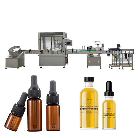 Automatisk sällskapsdryckflaskedryck Juice Mineral Water Liquid Filling Packing Bottling Machine för produktionslinje