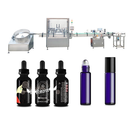 Produktion LINN Automatisk flaskapappning Essential Oil Filling Machine