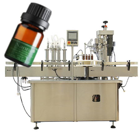 Farmaceutisk vätskepåfyllningsmaskin med automatisk flaskpåfyllningsmaskin