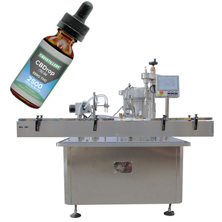 Automatisk 30 ml e flytande ejuice e-cigg eterisk olja dropper flaska fyllningsapparat maskin