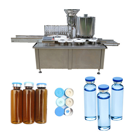 Hållbar bästsäljande ampull och flaskfyllningsmaskineri