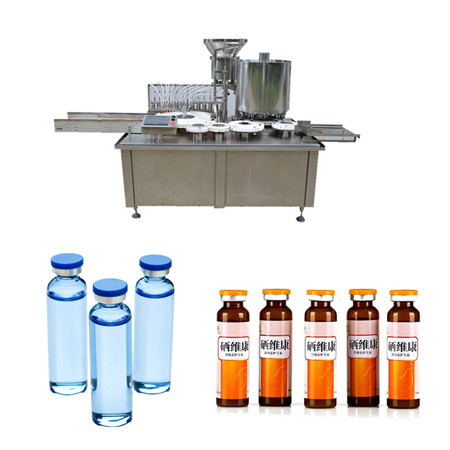 Komplett Helautomatisk flaskan för husdjursflaskor Jordnötsolja / matlagning för fyllning av matbar olja